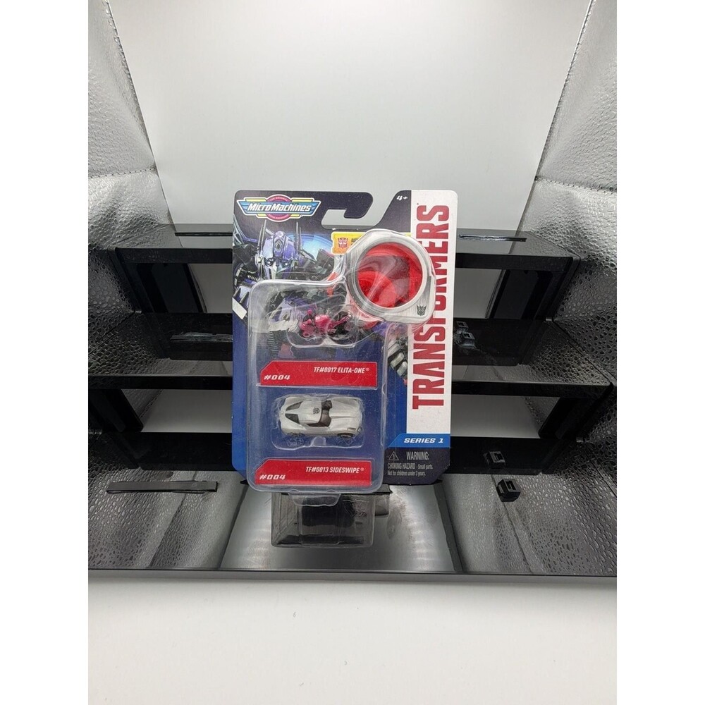 Micro Machines Transformers #004 Elita-One & Sideswipe Series 1 2-Pack